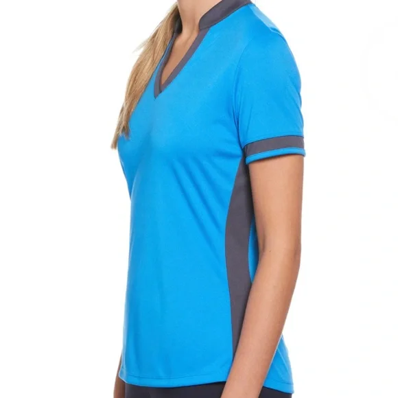 NWT - Callaway - Women’s - Color Block - Mandarin Collar - Golf Polo - Large - Picture 2 of 6